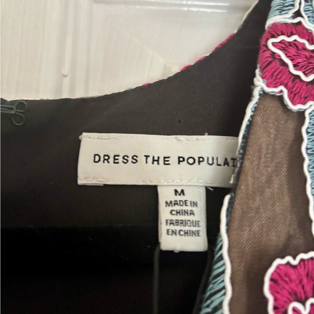 Dress the Population Floral Dress -nwt - Picture 7 of 8